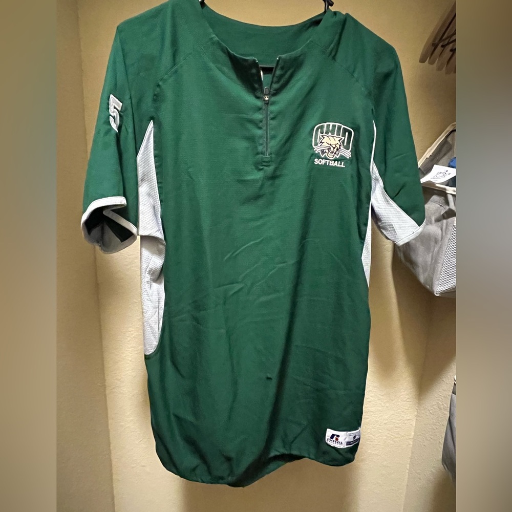 Softball warmup shirt